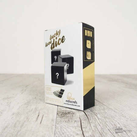 Игральные кубики Bijoux Indiscrets Lucky Love Dice (мятая упаковка!!!) || Гральні кубики Bijoux Indiscrets Lucky Love Dice (м'ята упаковка!!!)