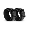 Наручники Bedroom Fantasies: Faux Leather Handcuffs One Size, черные || Наручники Bedroom Fantasies: Faux Leather Handcuffs One Size, чорні