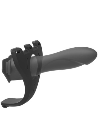 Страпон унисекс с вибрацией Doc Johnson Body Extensions - BE IN CHARGE, полая насадка || Страпон унісекс з вібрацією Doc Johnson Body Extensions - BE IN CHARGE, порожня насадка