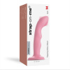 Насадка для страпона с двойной точечной пульсацией Strap-On-Me TAPPING DILDO WAVE – CORAL PINK, М || Насадка для страпона з подвійною точковою пульсацією Strap-On-Me TAPPING DILDO WAVE – CORAL PINK, М