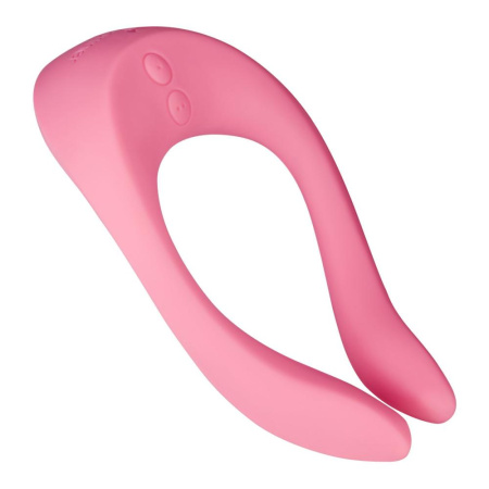 Вибратор для пар Satisfyer Endless Joy Pink, 3 независимых мотора, многофункциональный || Вібратор для пар Satisfyer Endless Joy Pink, 3 незалежні мотори, багатофункціональний