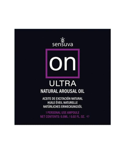 Пробник возбуждающего масла Sensuva - ON Arousal Oil for Her Ultra (0,5 мл)