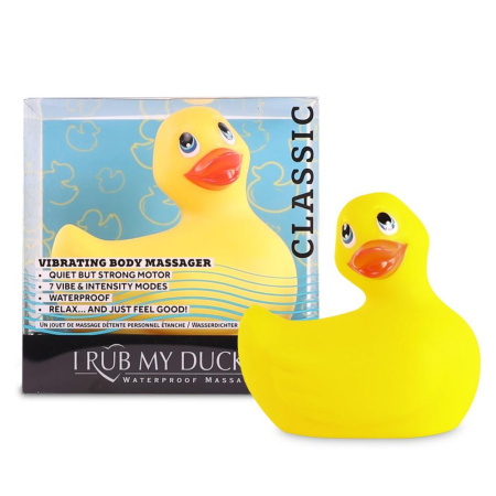 Вибромассажер уточка I Rub My Duckie - Classic Yellow v2.0, скромняжка || Вібромасажер качечка I Rub My Duckie - Classic Yellow v2.0, скромняжка