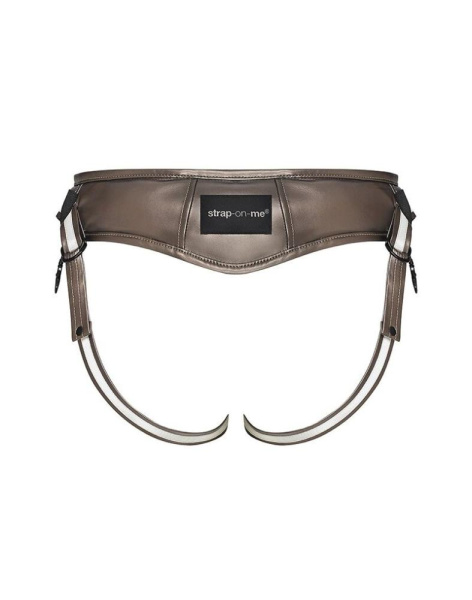 Трусы для страпона Strap-On-Me Leatherette HARNESS DESIROUS