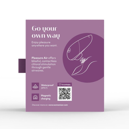 Вакуумный клиторальный стимулятор Womanizer Liberty 2 Purple || Вакуумний кліторальний стимулятор Womanizer Liberty 2 Purple