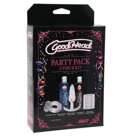 Набор Doc Johnson GoodHead - Party Pack – 5 Piece Kit || Набір Doc Johnson GoodHead - Party Pack - 5 Piece Kit