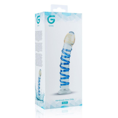 Стеклянный дилдо Gildo Glass Dildo No. 1 || Скляний дилдо Gildo Glass Dildo No.1