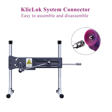 Фаллоимитатор для секс-машин Hismith 9.45" Silicone Fantasy Series Dildo, система крепления KlicLok || Фалоімітатор для секс-машин Hismith 9.45″ Silicone Fantasy Series Dildo, система кріплення KlicLok