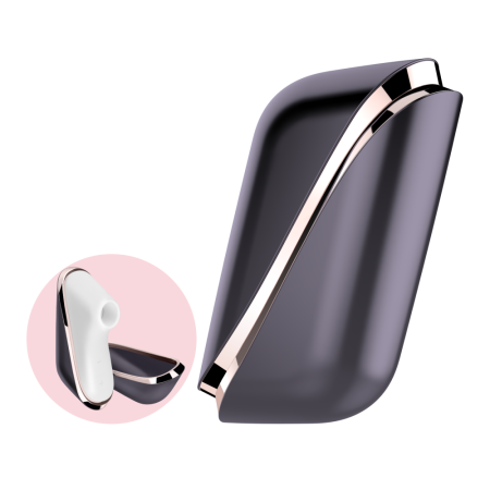 Вакуумный клиторальный стимулятор Satisfyer Traveler, корпус-чехол на магнитах || Вакуумний кліторальний стимулятор Satisfyer Traveler, корпус-чохол на магнітах