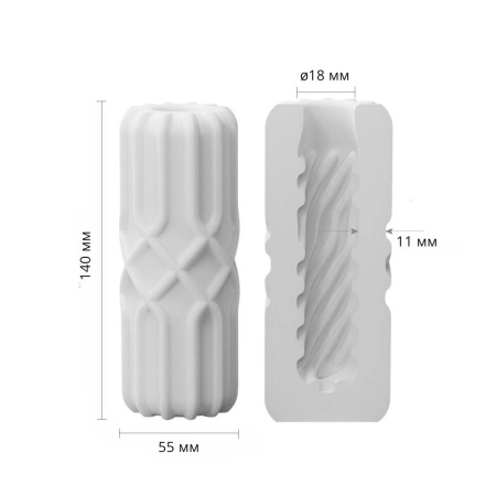 Мастурбатор Otouch DECOR 1-C, эффект всасывания, спиральные волны || Мастурбатор Otouch DECOR 1-C, ефект всмоктування, спіральні хвилі