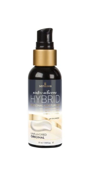 Смазка водно-силиконовая Sensuva Hybrid Formula (57 мл) без сахара, подходит для оральных ласк