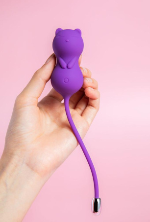 Вагинальные шарики с вибрацией KISTOY Paula с пультом ДУ, диаметр 32мм || Вагінальні кульки з вібрацією KISTOY Paula з пультом ДК, діаметр 3,2 см