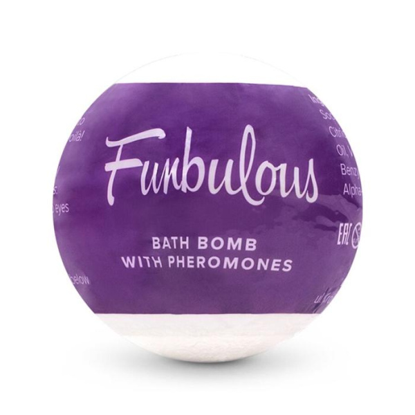 (SALE) Бомбочка для ванны с феромонами Obsessive Bath bomb with pheromones Fun (100 г)