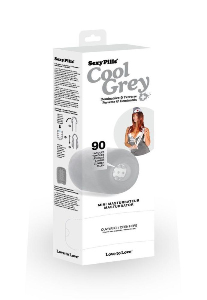 Мастурбатор пилюля Love To Love SEXY PILLS COOL GREY