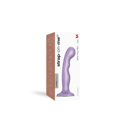 Насадка для страпона Strap-On-Me Dildo Plug P&G Lilas Metallic M || Насадка для страпона Strap-On-Me Dildo Plug P&G Lilas Metallic M