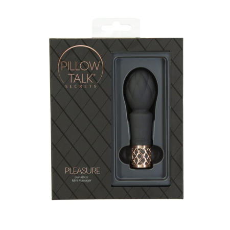 Минивибромассажер Pillow Talk Secrets - Pleasure - Clitoral Vibrator Wand, мощный мотор || Мінівібромасажер Pillow Talk Secrets - Pleasure - Clitoral Vibrator Wand, потужний мотор