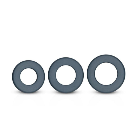 Набор эрекционных колец Boners 3-Piece Hefty Cock Ring Set || Набір ерекційних кілець Boners 3-Piece Hefty Cock Ring Set