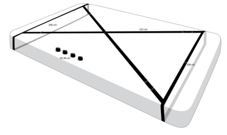 Растяжка на кровать Master Series Interlace Bed Restraint Set || Розтяжка на ліжко Master Series Interlace Bed Restraint Set