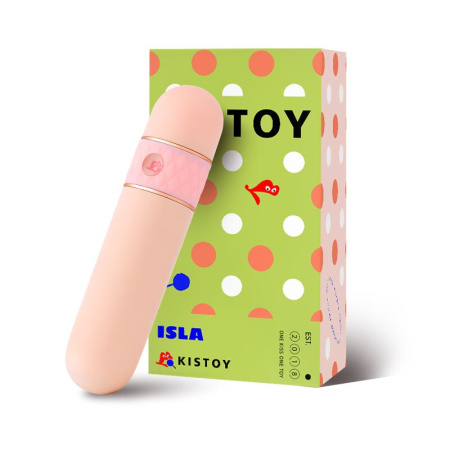 Вакуумный вибратор KISTOY ISLA Pink || Вакуумний вібратор KISTOY ISLA Pink