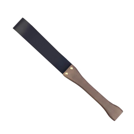 Шлепалка Art of Sex - BDSM с деревянной ручкой, натуральная кожа || Ляскалка Art of Sex - BDSM з дерев'яною ручкою, натуральна шкіра