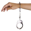 Наручники металлические Adrien Lastic Handcuffs Metallic (полицейские) || Наручники металеві Adrien Lastic Handcuffs Metallic (поліцейські)