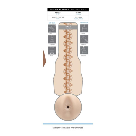 Мастурбатор-попка Fleshjack Boys: Griffin Barrows Cake || Мастурбатор-дупка Fleshjack Boys: Griffin Barrows Cake