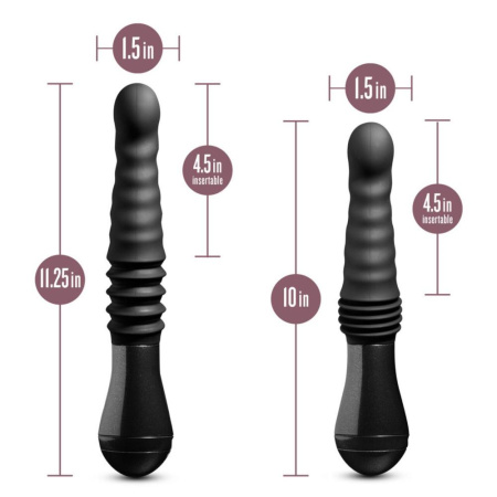 Пульсатор Temptasia by Blush - Lazarus Thrusting Dildo - Black || Пульсатор Temptasia by Blush - Lazarus Thrusting Dildo - Black
