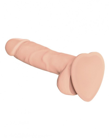 Реалистичный фаллоимитатор Strap-On-Me SOFT REALISTIC DILDO Vanilla - Size M || Реалістичний фалоімітатор Strap-On-Me SOFT REALISTIC DILDO Vanilla - Size M