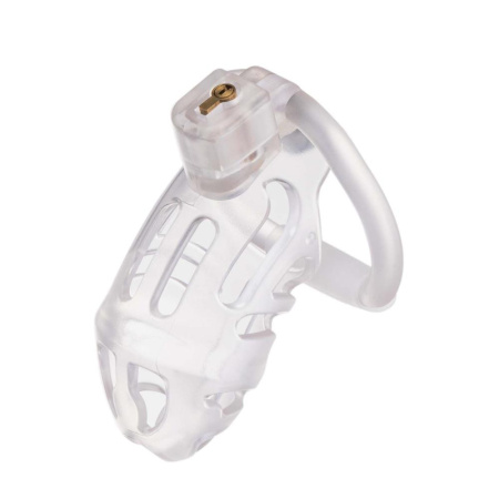 Клетка для пениса LOCKINK SEVANDA Plastic Penis Chastity Cage - Transparent || Клітка для пеніса LOCKINK SEVANDA Plastic Penis Chastity Cage - Transparent