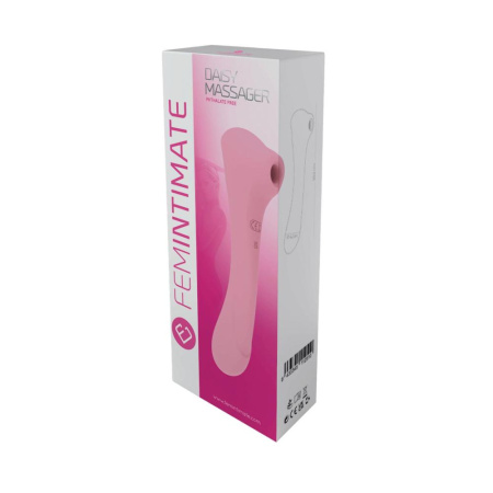 Вакуумный клиторальный стимулятор Femintimate Daisy Massager Pink || Вакуумний кліторальний стимулятор Femintimate Daisy Massager Pink