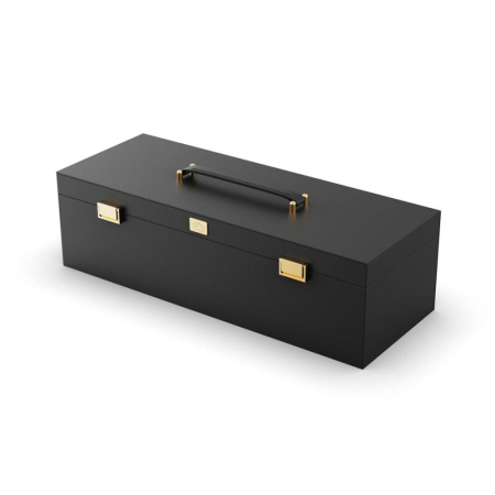 Роскошный набор для BDSM Zalo Bondage Play Kit, 10 аксессуаров в кейсе, кожа, кристалл Swarovski || Розкішний набір для BDSM Zalo Bondage Play Kit, 10 аксесуарів у кейсі, шкіра, кристал Swarovski