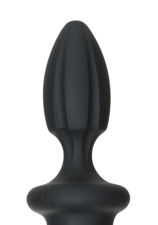 Анальный плаг с дилдо Doc Johnson Kink - Dual Density SECONDSKYN Fuck Plug - Black || Анальний плаг з ділдо Doc Johnson Kink - Dual Density SECONDSKYN Fuck Plug - Black