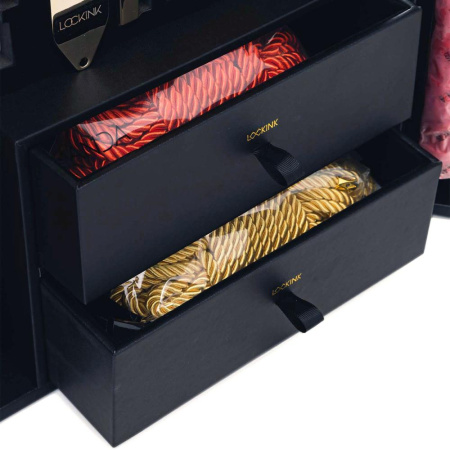 БДСМ-набор LOCKINK All-in-1 BDSM Play Kit - Crocodile Leather || БДСМ-набір LOCKINK All-in-1 BDSM Play Kit - Crocodile Leather