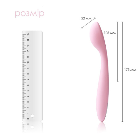 Стимулятор клитора и точки G  Svakom Keri Pale Pink || Стимулятор клітора та точки G Svakom Keri Pale Pink