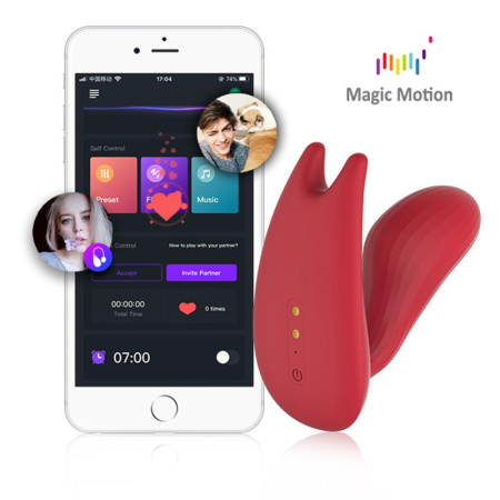 Смарт-вибратор Magic Motion Umi Red || Смартвібратор Magic Motion Umi Red