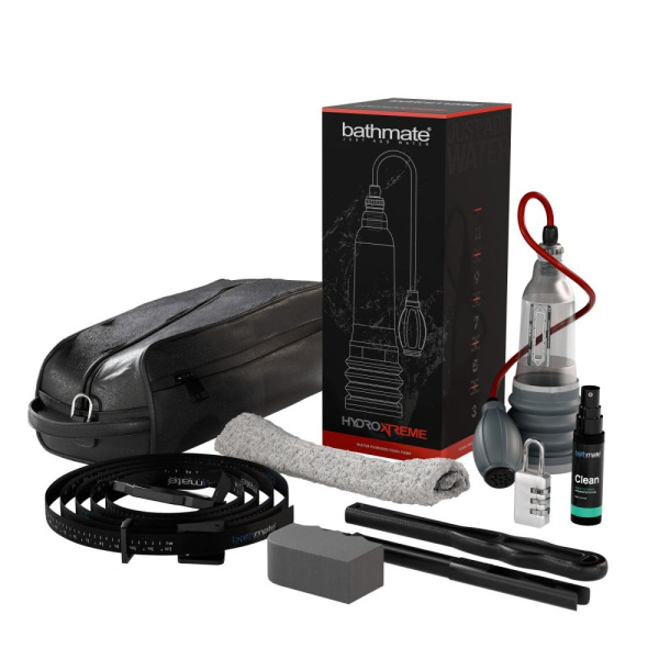 Гидропомпа Bathmate HydroXtreme 5 (X20), для члена длиной от 7,5 до 12,5 см, диаметр до 4,5 см