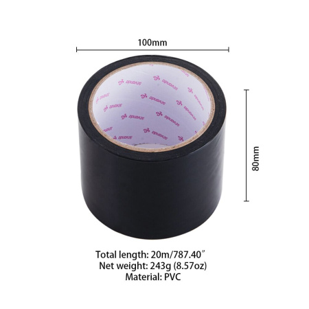 Электростатическая лента для бондажа LOCKINK SEVANDA Electrostatic Tape - Black Tape, 16 м || Електростатична стрічка для бондажу LOCKINK SEVANDA Electrostatic Tape - Black Tape, 16 м