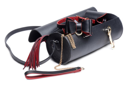 Набор БДСМ с дорожной сумкой Master Series: Bow — Luxury BDSM Set With Travel Bag, 11 предметов || Набір БДСМ з дорожньою сумкою Master Series: Bow — Luxury BDSM Set With Travel Bag, 11 предметів