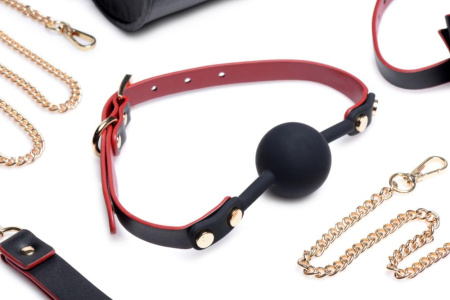 Набор БДСМ с дорожной сумкой Master Series: Bow — Luxury BDSM Set With Travel Bag, 11 предметов || Набір БДСМ з дорожньою сумкою Master Series: Bow — Luxury BDSM Set With Travel Bag, 11 предметів