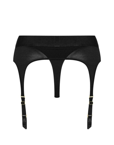 Трусы для страпона с подвязками для чулок Strap-On-Me REBEL HARNESS - M