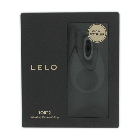 Эрекционное кольцо с вибрацией LELO Tor 2 Black || Ерекційне кільце з вібрацією LELO Tor 2 Black