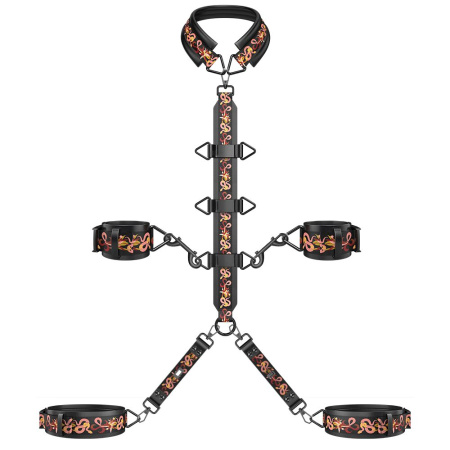 БДСМ-набор LOCKINK The Flowering Serpent - Bondage Set, 12 шт. || БДСМ-набір LOCKINK The Flowering Serpent - Bondage Set, 12 шт.