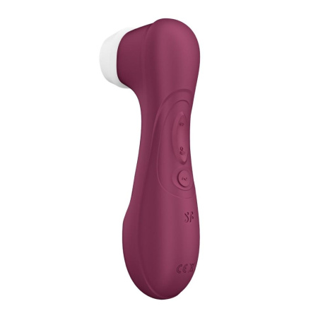 Вакуумный клиторальный стимулятор Satisfyer Pro 2 Generation 3 with Liquid Air Connect App Wine Red || Вакуумний кліторальний стимулятор Satisfyer Pro 2 Generation 3 with Liquid Air Connect App Wіnе Red