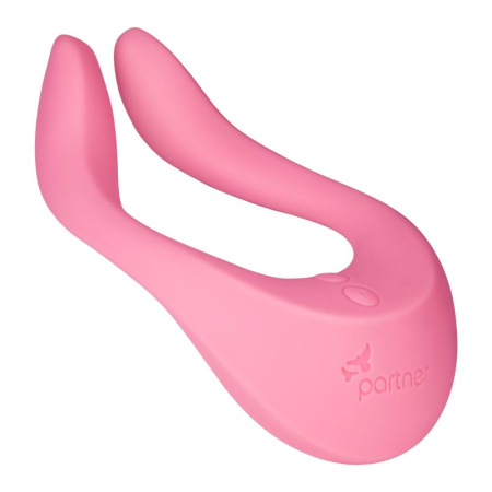 Вибратор для пар Satisfyer Endless Joy Pink, 3 независимых мотора, многофункциональный || Вібратор для пар Satisfyer Endless Joy Pink, 3 незалежні мотори, багатофункціональний