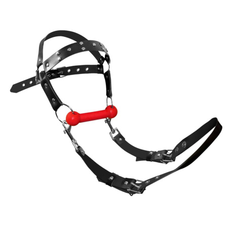 БДСМ кляп-упряжка  Art of Sex - BDSM Gag Harness Pony || БДСМ кляп-упряжка  Art of Sex - BDSM Gag Harness Pony