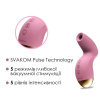 Вакуумный клиторальный стимулятор Svakom Pulse Pure Pale Pink, 5 режимов, 5 интенсивностей в каждом || Вакуумний кліторальний стимулятор Svakom Pulse Pure Pale Pink, 5 режимів, 5 інтенсивностей у кожному
