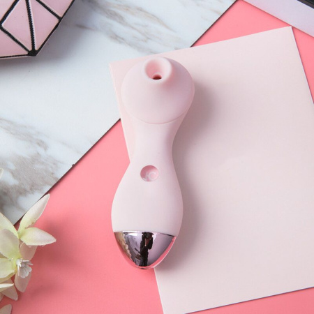 Вакуумный стимулятор KISTOY Polly Pink || Вакуумний стимулятор KISTOY Polly Pink