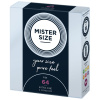Презервативы Mister Size - pure feel - 64 (3 condoms), толщина 0,05 мм || Презервативи Mister Size - pure feel - 64 (3 condoms), товщина 0,05 мм