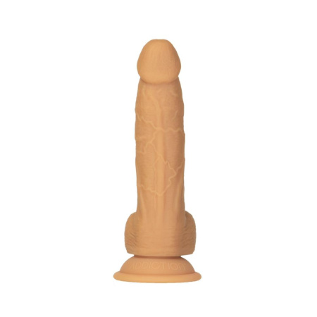 Фаллоимитатор ADDICTION Dual Density Silicone Dildo Caramel 8″, присоска, диаметр 4,3 см, вибропуля || Фалоімітатор ADDICTION Dual Density Silicone Dildo Caramel 8″, присоска, діаметр 4,3 см, віброкуля в