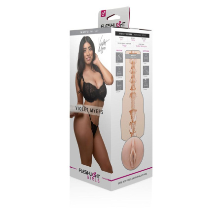 Мастурбатор Fleshlight Girls: Violet Myers – Waifu, со слепка вагины, очень нежный || Мастурбатор Fleshlight Girls: Violet Myers – Waifu, зі зліпка вагіни, дуже ніжний